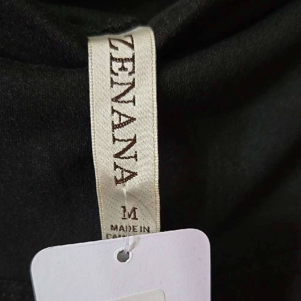 High-Waisted Black Leggings - Picture 3 of 5